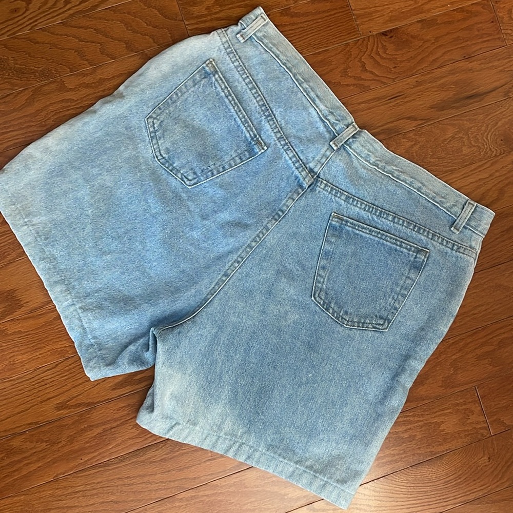 Faded Glory Women High Rise Jean Shorts‎ - Picture 2 of 14
